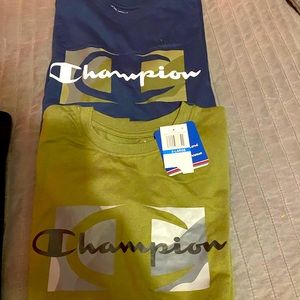 It’s champion T-shirts